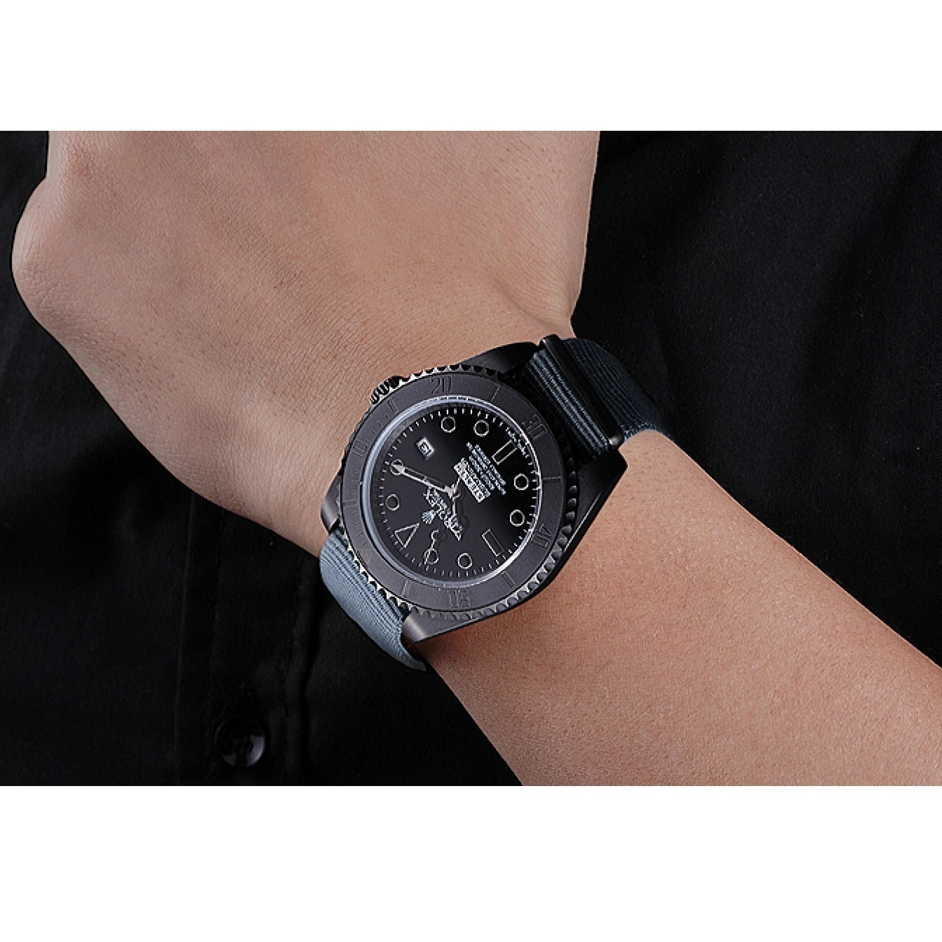Rolex aaa copy Submariner Black Stealth 621996 Rolex 0714